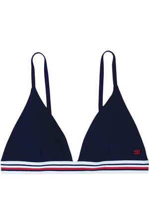 Tommy Hilfiger Triangle Rp Swimwear Bikinis Bikini Tops Triangle Bikinitops Navy