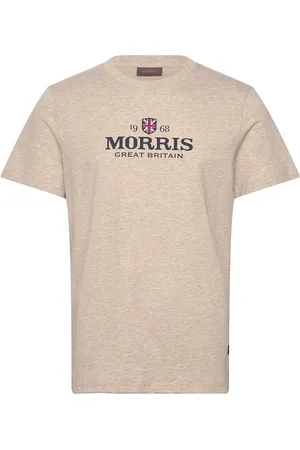 Morris Britain Jersey Tee Tops T-Kortærmet Skjorte Beige