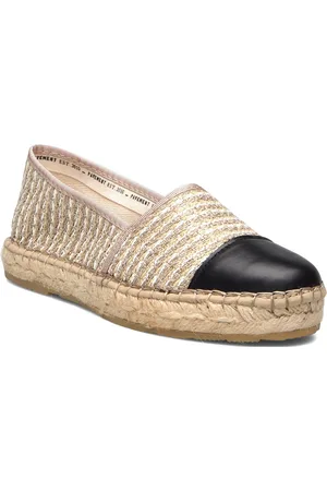 Pavement Nanna Bouclé Espadrillos Flade Sandal Beige