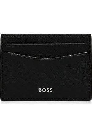 HUGO BOSS Zair_M_S Card N. Designers Wallets Cardholder Black