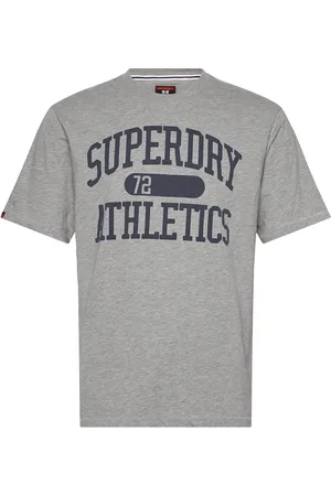 Superdry Athletic Ess Tee Tops T-Kortærmet Skjorte Grey