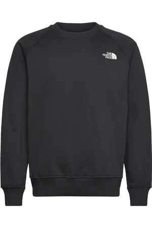 The North Face M Raglan Box Nse Regular Crew Sport Sport Clothing Sport Sweatshirts & Hoodies Sport Sweatshirts Black