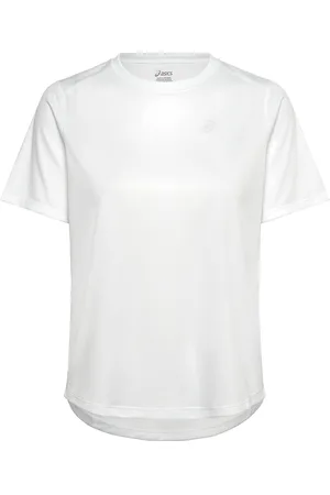 Asics Core Ss Top Sport Women Sport Clothing Sports Tops & T-shirts Sport T-Skjorte White