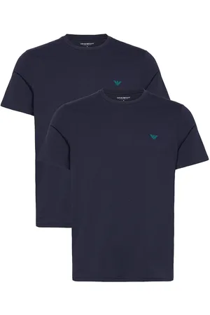 Emporio Armani 2 Pack Top Tops T-Kortærmet Skjorte Navy