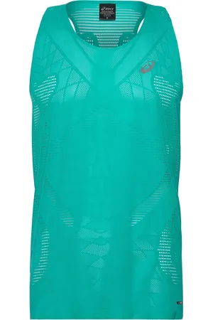 Asics Metarun Singlet Sport Men Sport Clothing Sport Tops Sport Tank Tops Blue