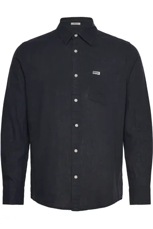 Wrangler 1 Pkt Shirt Tops Shirts Casual Shirts Navy