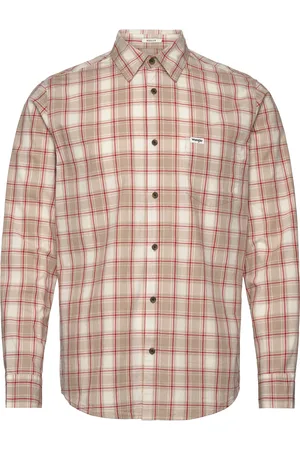 Wrangler 1 Pkt Shirt Tops Shirts Casual Shirts Beige