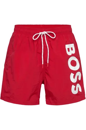 HUGO BOSS Octopus Badeshorts Red
