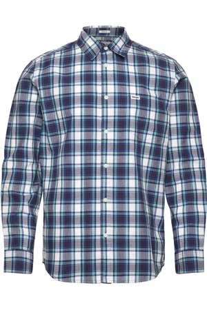 Wrangler 1 Pkt Shirt Tops Shirts Casual Shirts Navy