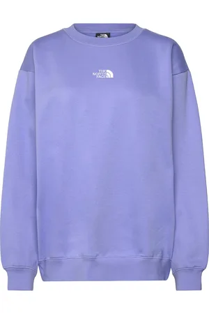 The North Face W Essential Over Crew Sport Women Sport Clothing Sport Sweatshirts & Hoodies Sport Sweatshirts Blue