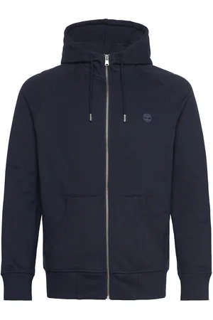 Timberland Loopback Full Zip Hoodie Designers Sweatshirts & Hoodies Hoodies Navy