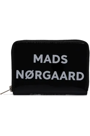 Mads Norgaard Press Lacquer Goldie Wallet Bags Card Holders & Wallets Wallets Black