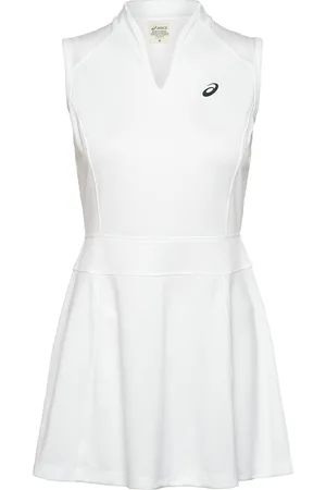 Asics Court Dress Sport Sport Clothing Sport Dresses & Skirts Sport Dresses White