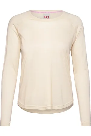 Kari Traa Henni Ls Sport Sport Clothing Sports Tops & T-shirts Sport Long Sleeve Tops Beige