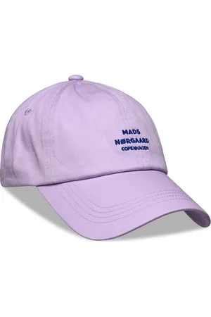 Mads Norgaard Soft Twill Cash Cap Accessories Headwear Caps Purple