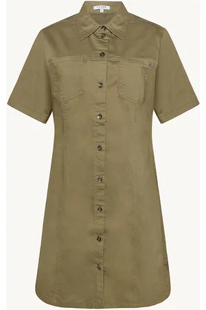 Claire Woman Cwdanee - Dress Dresses Shirt Dresses Green