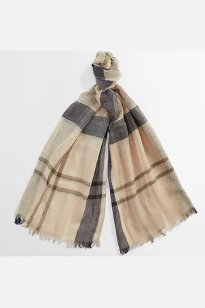 Barbour Abigail Scarf Accessories Scarves Lightweight Scarves Beige