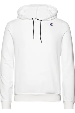 K-Way Le Vrai Arnette Poly Cotton Tops Sweatshirts & Hoodies Hoodies White