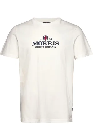 Morris Britain Jersey Tee Tops T-Kortærmet Skjorte White