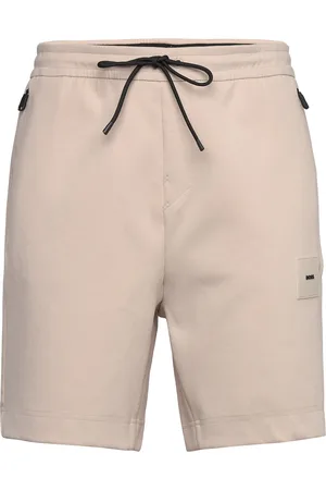 HUGO BOSS Headlo Rib Sport Sport Clothing Sport Shorts Sport Sweat Shorts Beige