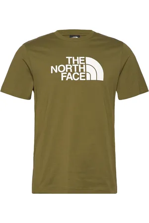The North Face M Ss Easy Tee Sport Men Men Sports Clothes Sport Tops Sport T-Skjorte Khaki Green