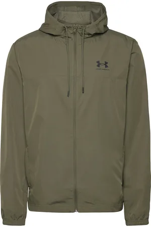 Under Armour Ua Rival Wvn Windbreaker Sport Sport Clothing Sport Outerwear Sport Jackets Sport Anoraks Khaki Green