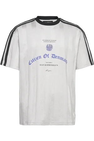 HAN Kjøbenhavn Football Jersey Tee Designers T-Kortærmet Skjorte Grey