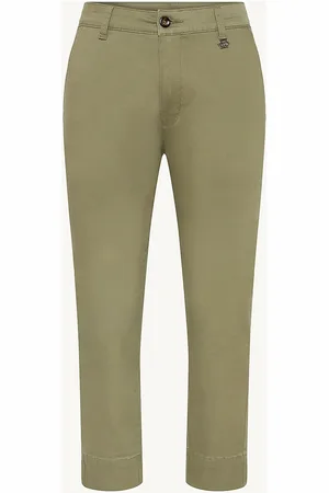 Claire Woman Cwthareza - Trousers Bottoms Trousers Chinos Green