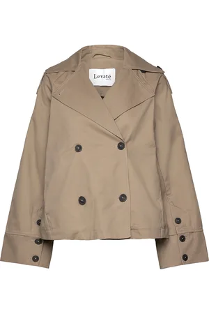 Levete Room Lr-Katinka Trenchcoat Frakke Beige