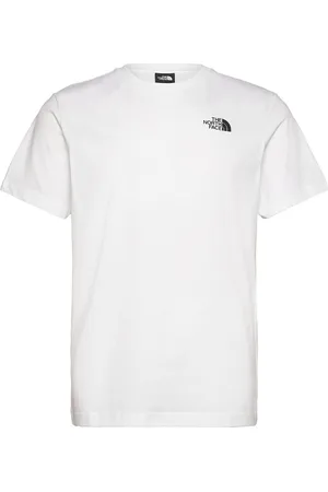 The North Face M Vertical Ss Tee Sport Men Sports Clothes Sport Tops Sport T-Skjorte White