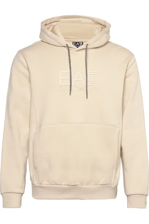 EA7 Sweatshirt Tops Sweatshirts & Hoodies Hoodies Cream