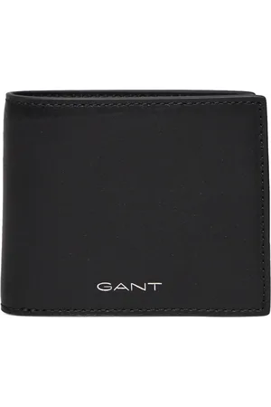 GANT Leather Bifold Wallet Accessories Wallets Cardholder Black