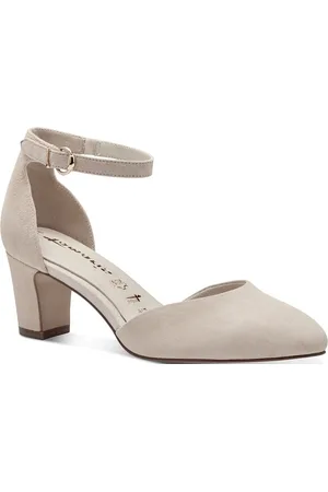 Tamaris Women Court Sho Shoes Heels Pumps Classic Cream