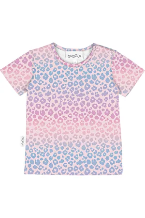 Gugguu Print Relax T-Shirt Tops T-Kortærmet Skjorte Multi/patterned