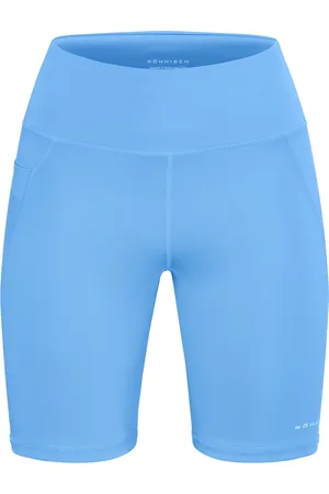 Röhnisch Flattering High Waist Bike Tights Sport Shorts Cycling Shorts Blue