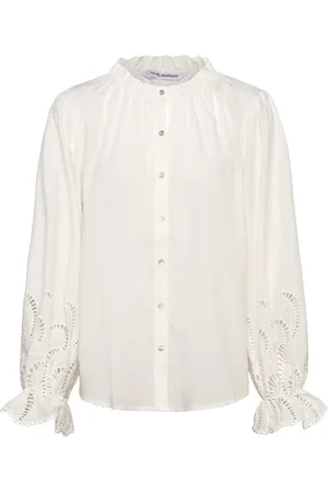 Soft Rebels Srdemi Shirt Tops Shirts Long-sleeved White