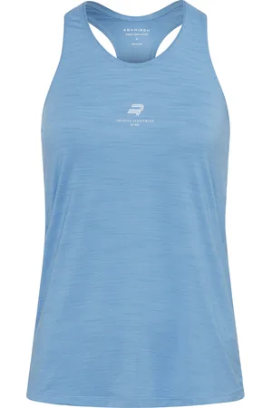 Röhnisch Motion Racerback Sport Women Sport Clothing Sports Tops & T-shirts Sport Tank Tops Blue