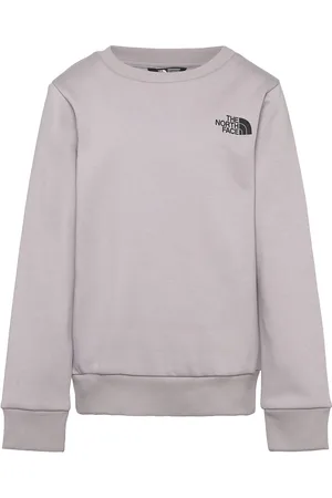 The North Face Teen Simple Dome Crew Sport Sweatshirts & Hoodies Sweatshirts Grey