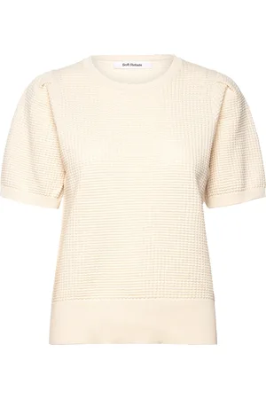 Soft Rebels Srmay Knit Tops Knitwear Jumpers Cream