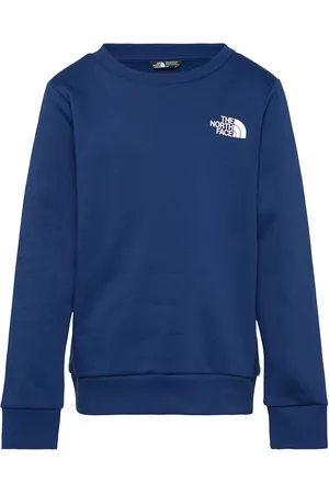 The North Face Teen Simple Dome Crew Sport Sweatshirts & Hoodies Sweatshirts Blue
