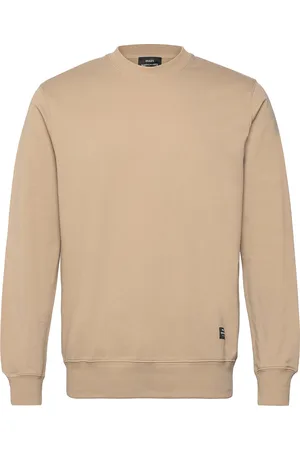 Mads Norgaard Light Terry Asker Sweat Tops Sweatshirts & Hoodies Sweatshirts Beige