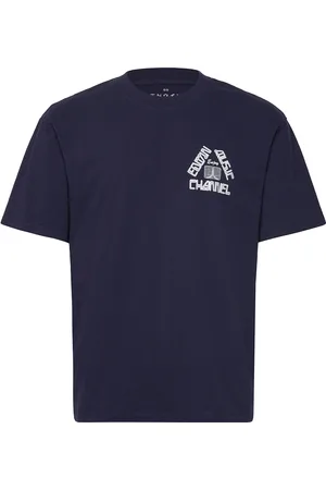 Edwin Enjoy Emc T-Shirt - Maritime Blue Designers T-Kortærmet Skjorte Navy