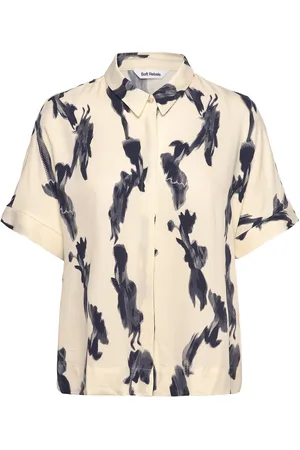 Soft Rebels Srginny Freedom Ss Shirt Tops Shirts Short-sleeved Multi/patterned