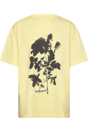 Mads Norgaard Cotton Jersey Dassel Tee Tops T-shirts & Tops Short-sleeved Yellow