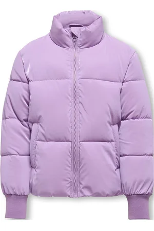 ONLY Kogelise Puffer Jacket Otw Foret Jakke Purple