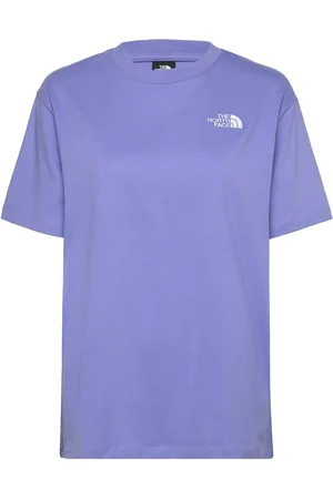 The North Face W Ss Essential Over Tee Sport Sport Clothing Sports Tops & T-shirts Sport T-Skjorte Blue