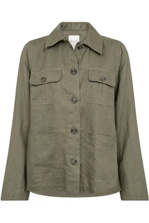 Part Two Elnorapw Ja Tops Overshirts Green