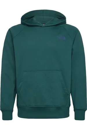 The North Face M Raglan Box Nse Regular Hoodie Sport Sport Clothing Sport Sweatshirts & Hoodies Sport Hoodies Green