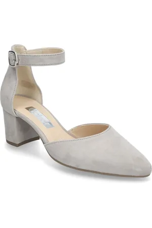 Gabor Ankle-Strap Pumps Shoes Heels Pumps Classic Grey
