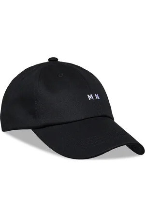 Mads Norgaard Recy Twill Coal Cap Accessories Headwear Caps Black